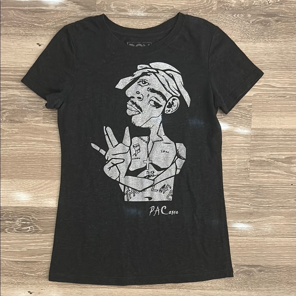 Black Graphic Tee